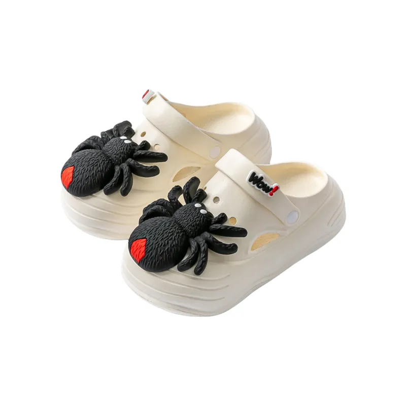 Ailise Sandal Slippers Khaki/White/Black-5
