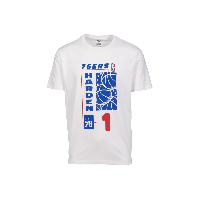 NBA James T Shirts Men White-0