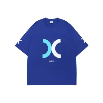 Guuka Short Sleeved T Shirts Unisex Blue Purple
