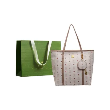 Three Ducklings PU Tote Bag Shopping Bag Shoulder Bags Women's Multicolor
