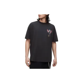 ALLSAINTS T-Shirts Men Washed Black