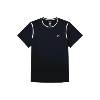 FILA T Shirts Unisex Dark Blue