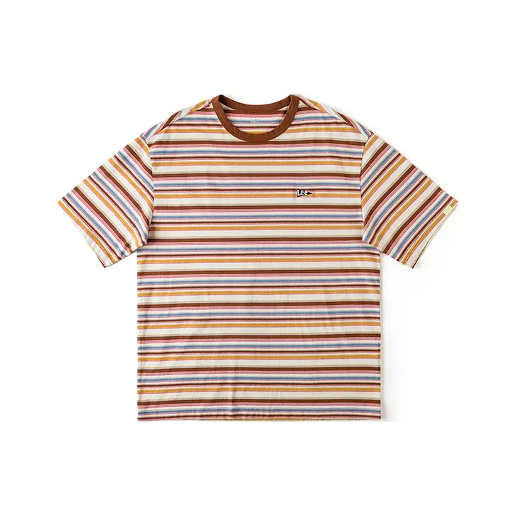 Lee T Shirts Men Brown-0