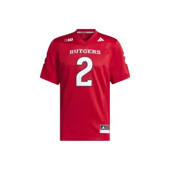 Adidas Free Shipping With AdiClub Rutgers Football Off-Field Home Jersey
