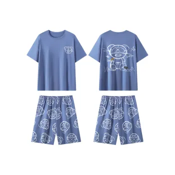 Lan Miao Pajama Set Men's Image Color