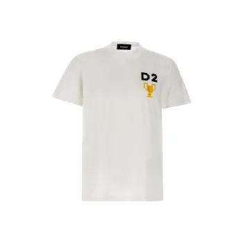 DSQUARED 2 Pixel Printed Crewneck T Shirt