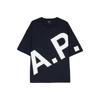 A.P.C T Shirt Men's Marine Blue