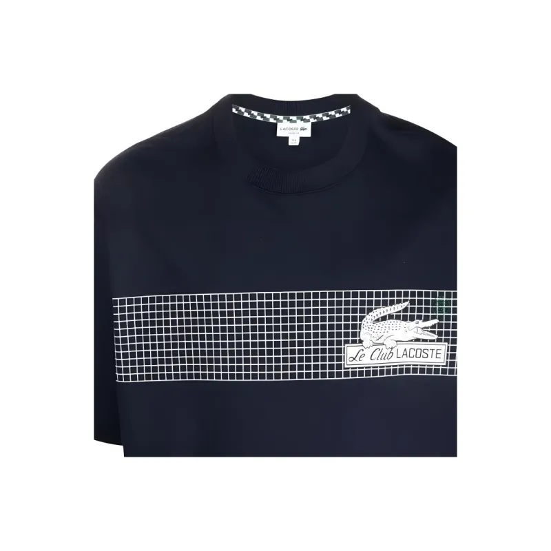 LACOSTE T Shirts Men Navy Blue-4