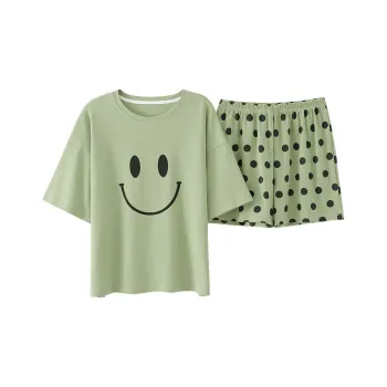Urban Beauty Pajama Set Women's Avocado Green