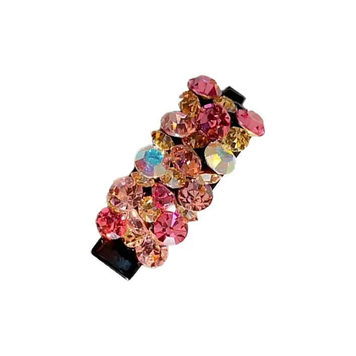 MENGNI Acrylic Rhinestone Hair Clips Unisex-4