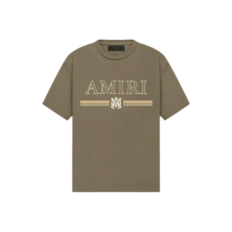 AMIRI Ma Bar Tee T-Shirt Men's Brown-0