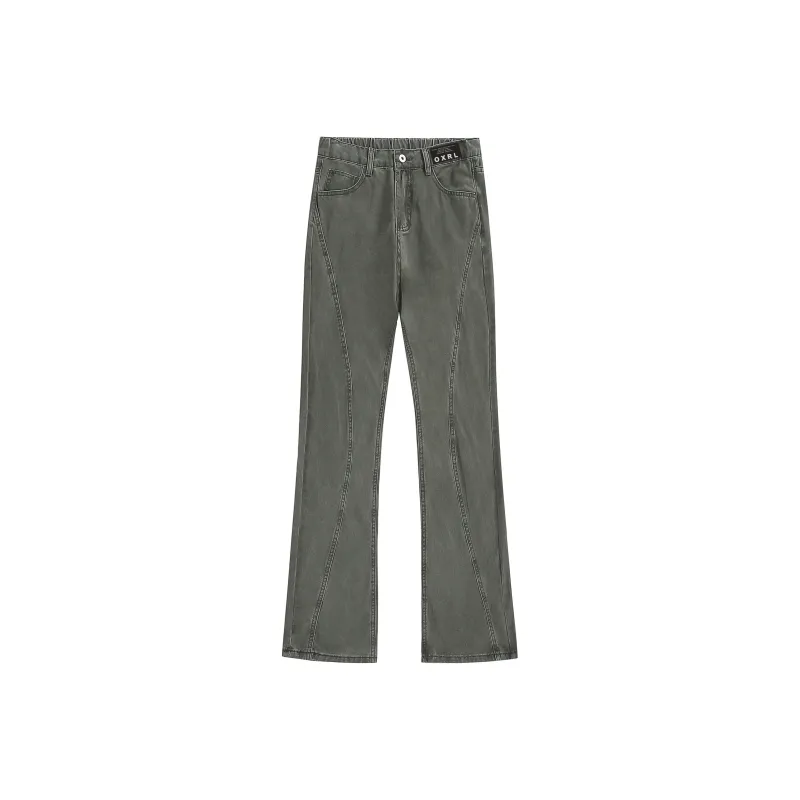 HOKLV Jeans Unisex-18