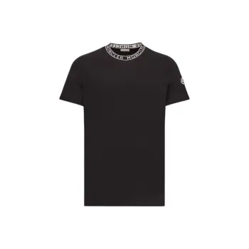 Moncler Logo Collar T Shirt