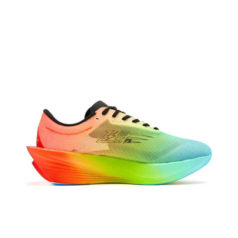QIAODAN Phantom PB5.0 Running Shoes Men Low Top Flame Red Cirrus Blue-1