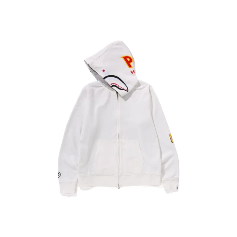Bape Reversible Shark Full Zip Hoodie-6