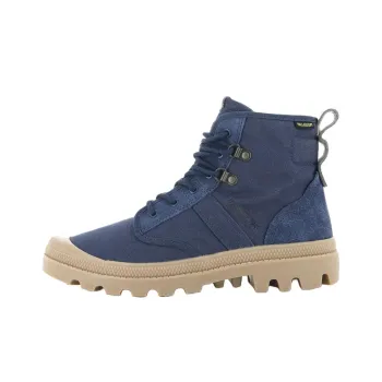 Palladium PALLABROUSSE Short Mid Calf Outdoor Boots Unisex Blue
