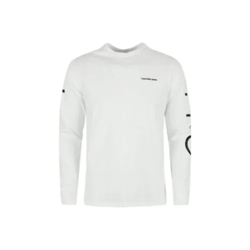 Calvin Klein Jeans Big & Tall institutional logo slim fit t-shirt in black