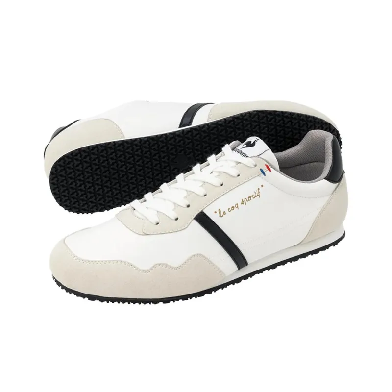 Le Coq Sportif LCS NANCY Cushioning And Breathable Low Top Casual Shoes Unisex White Beige-4