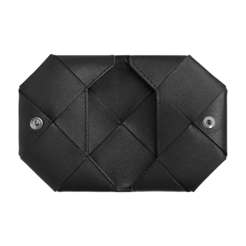 Bottega Veneta Diago Calfskin Card Holder Men's Black-1