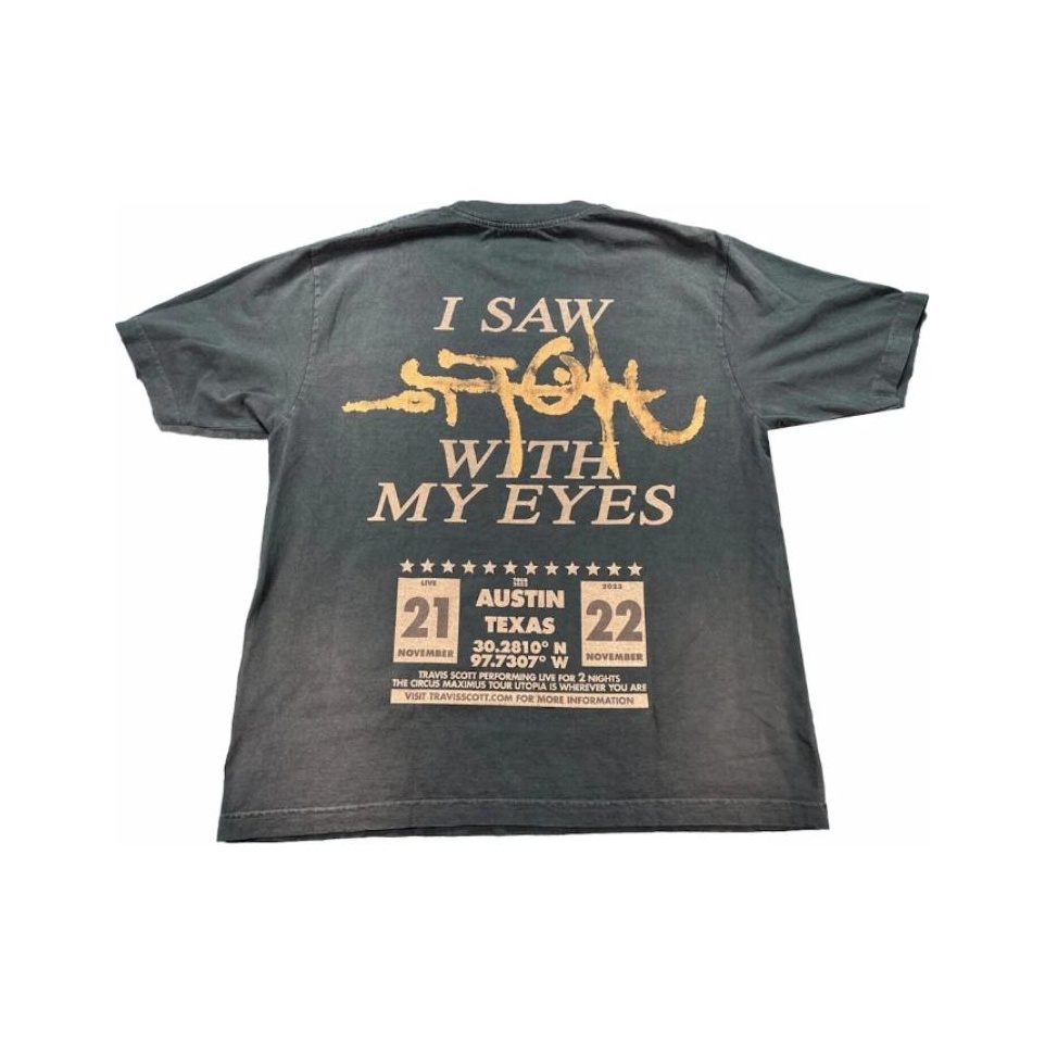 Travis Scott Utopia Is in Portland T-shirt - POIZON
