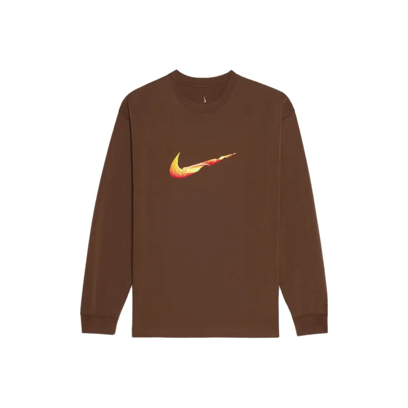 Jacquemus X Nike Le T-Shirt Manches Longues Orange-0