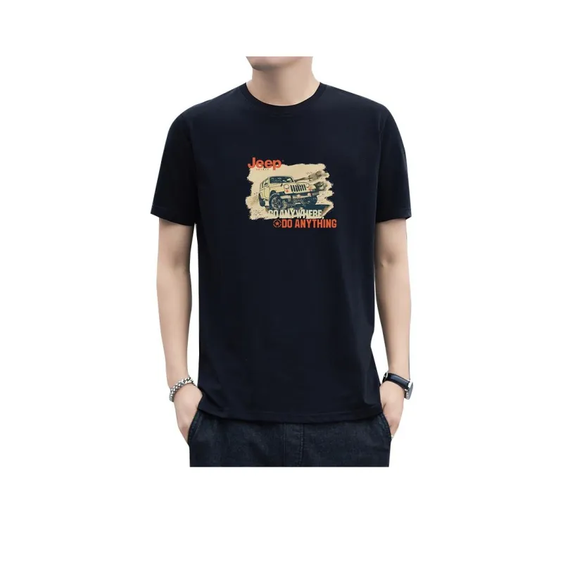 JEEP SPIRIT Set in Sleeve T Shirt Men's-0