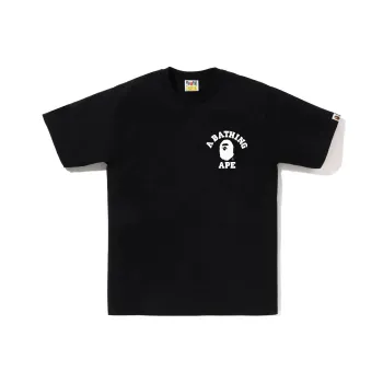A BATHING APE Abc Camo Crazy College Ats Tee