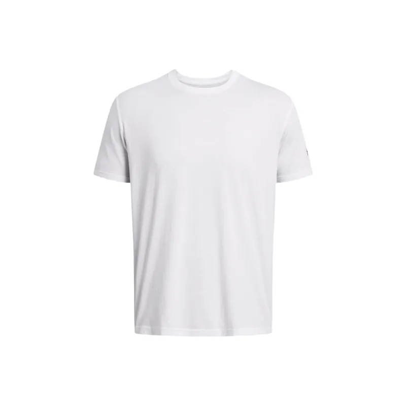 Under Armour UA Athletics T Shirt Men's White-0