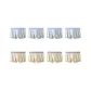 8 Pack-(Khaki 4+Light Gray 4)