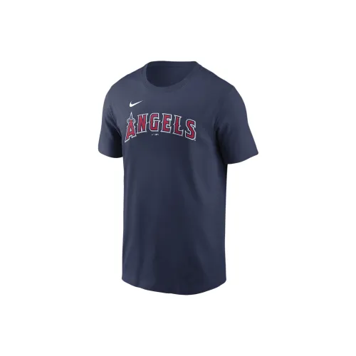 Nike Mike Trout Los Angeles Angels Fuse T-Shirt Men's Marine Blue