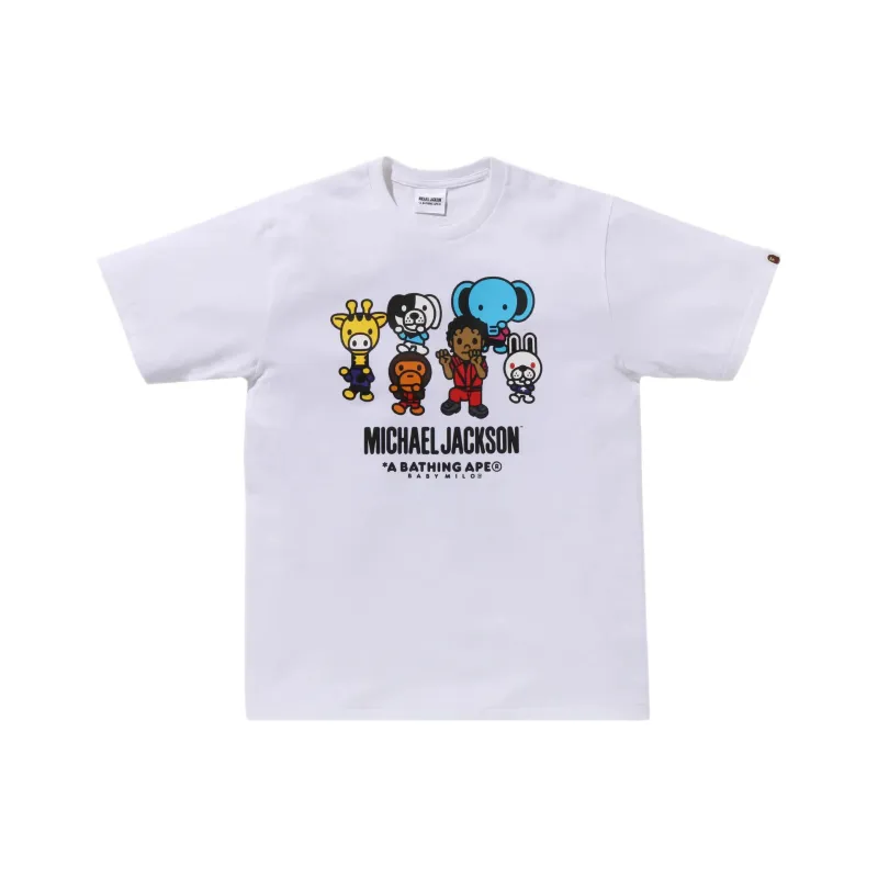 Bape X Michael Jackson Baby Milo Tee-0