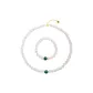 Heart Jade Two-Piece Set Gift Box Set[Necklace+Bracelet]
