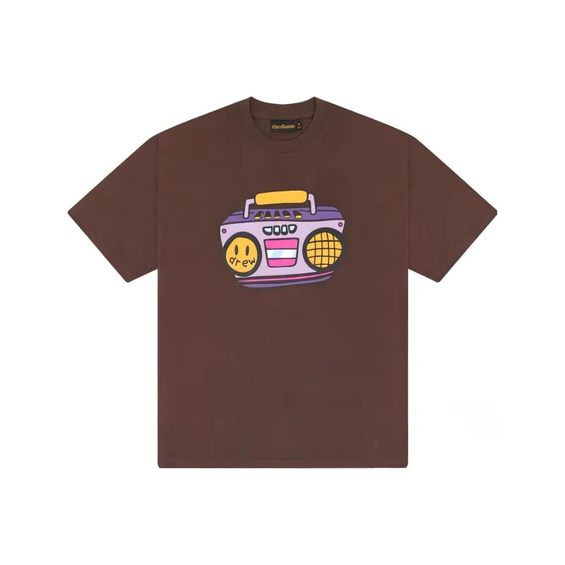 Drew House FW23 T Shirt Unisex Brown-0