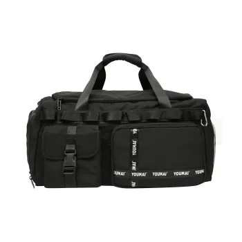 Deli Bear Nylon Gym Bag Unisex Black/Pink/Khaki/Blue/Yellow/Army Green