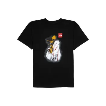 THE NORTH FACE Short Sleeve Heavyweight Relaxed Tee T Shirt Men's Black