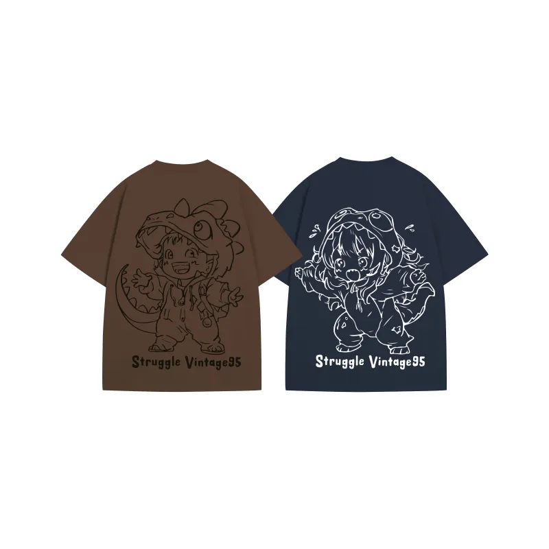 Struggle Vintage95 T Shirt Unisex-14