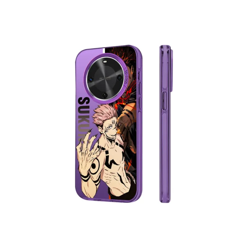 DAHUAXIAN Acrylic Material Jujutsu Kaisen Premium Feel Phone Cases Compatibility With MVMOM 30 Minimalist Trendy Style-7