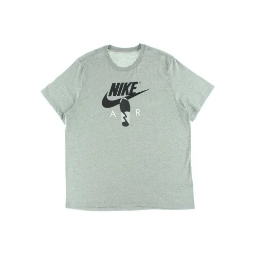 Nike T Shirts Men Gray