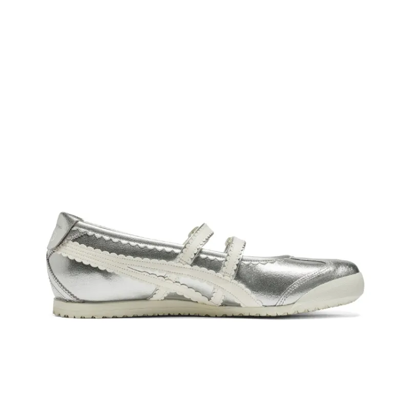 Asics Onitsuka Tiger Mexico 66 Tgrs Silver Cream Women's-1