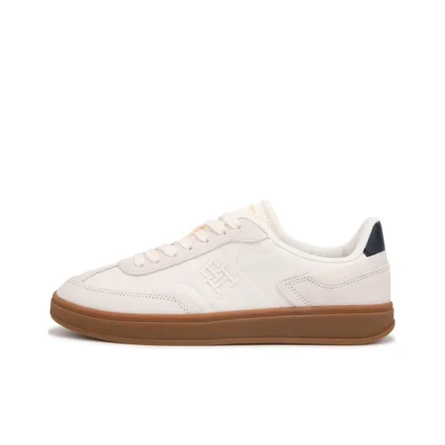 Tommy Hilfiger Low Top Skateboard Shoes Women's Ecru