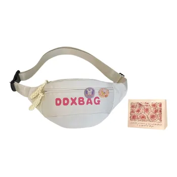 Rainbow Girl Nylon Crossbody Bag Women's