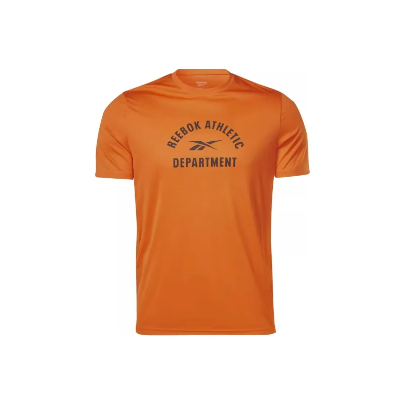 Reebok ID TRAIN GRAPHIC SS TEE T-Shirt Men's Orange-0