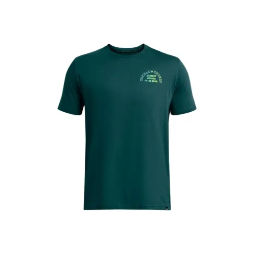 Under Armour UA Project Rock T Shirt Men's Aqua
