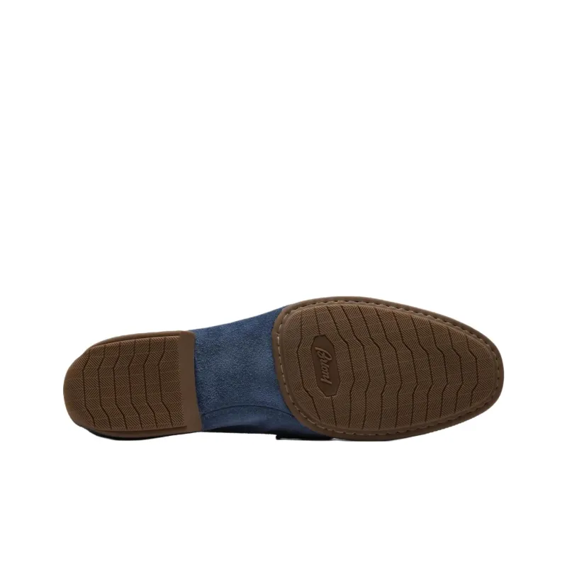 BRIONI Monza Casual Shoes Men's Blue-4
