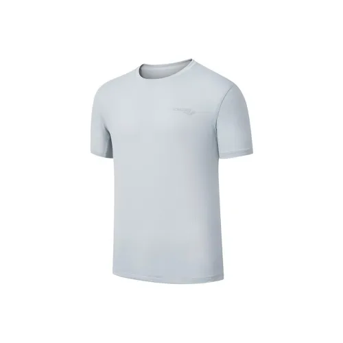 Saucony T Shirt Unisex Light Gray Green