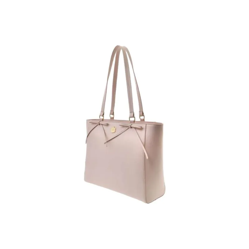 Disney Synthetic Leather Tote Bag Shopping Bag Shoulder Bags Women's Apricot-1