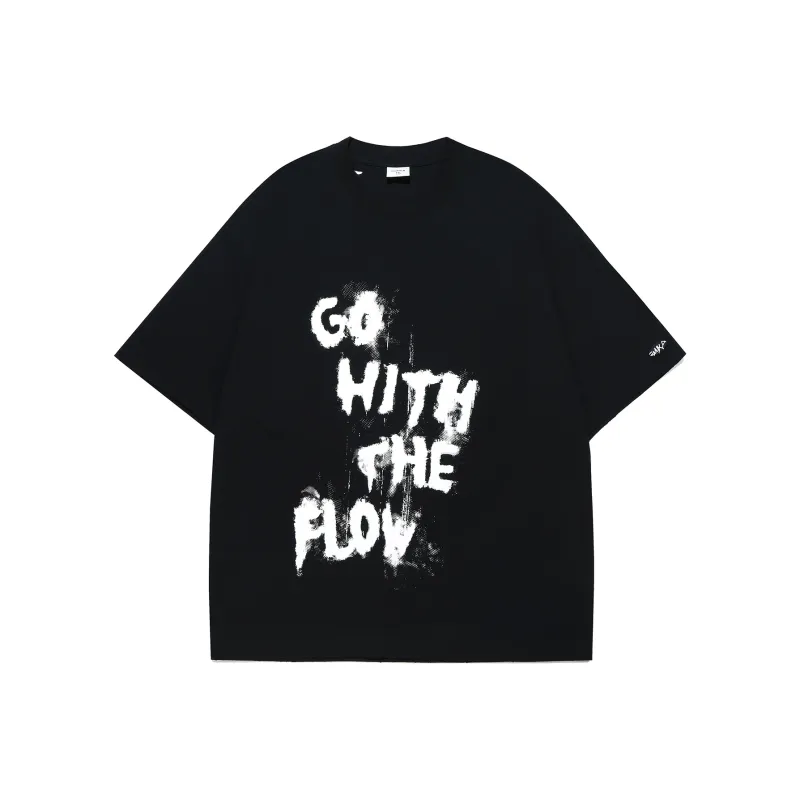 Guuka Short Sleeved T Shirts Men's Black-0