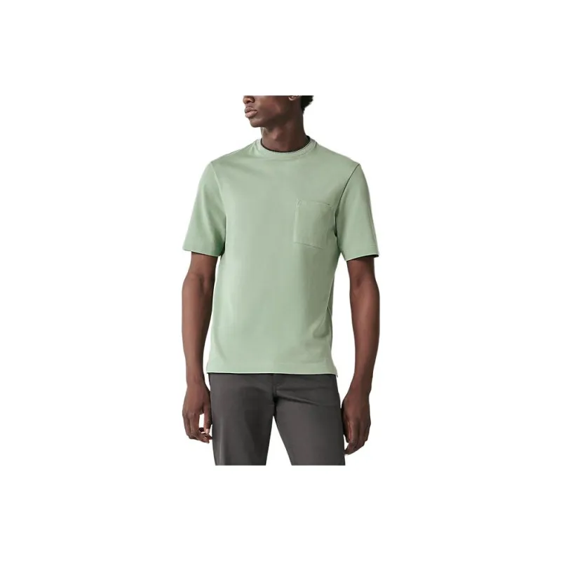 HERMES T Shirt Men's Aqua Green-0