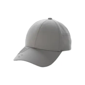 Lanvin Composite Fiber Baseball Caps Unisex Gray