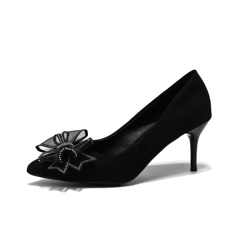 Dawei's House High Heels Women's Black-6